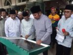 Gubernur Sumsel Peresmikan Pembangunan Masjid Al Muhajirin