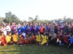 Bupati Musi Rawas Hj. Ratna Machmud menghadiri Pembukaan Turnamen Sepak Bola Tingkat Kecamatan