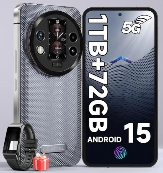 Tangguh luar dalam! Inilah OUKITEL WP200 Pro dengan RAM 72GB, baterai 8800mAh, dan kamera 108MP