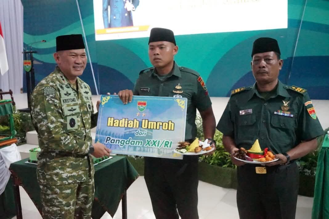 Pangdam Beri Umrah ke Prajurit Pensiun, Momentum Soliditas TNI-Pemda Bengkulu