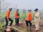 Presiden Prabowo Pimpin Penanganan Karhutla, Tinjau Lokasi Terbakar di Desa Limbung