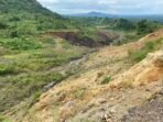 Lubang Bekas Tambang PT RSM Menganga