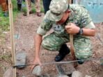 TNI AD Hadir untuk Rakyat, Kodim 0408/BS-Kaur Mulai Pembangunan Jembatan di Maje